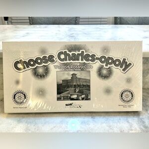 Choose Charles-opoly Waldorf Rotary Club First Edition - Fall 2012 / Brand New!